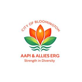 City of Bloomington Asian American Pacific Islander & Allies Employee Resource Group Logo