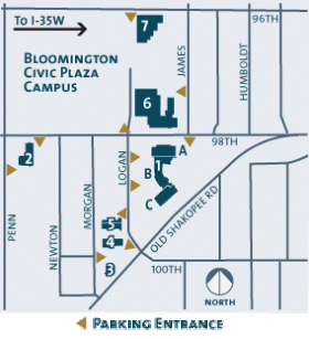 Map of city locations and where to find the bulk water fill station.