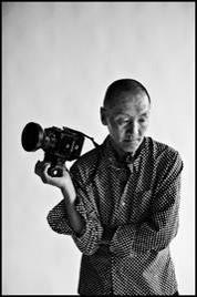 Black and white portrait of Wing Young Huie